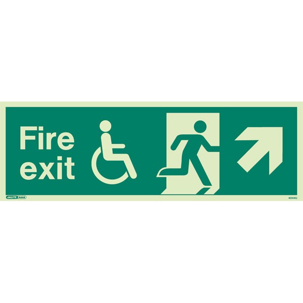 Shop our Wheelchair Fire Exit Right Up 4044