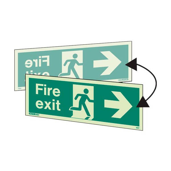 Shop our Double sided fire exit right