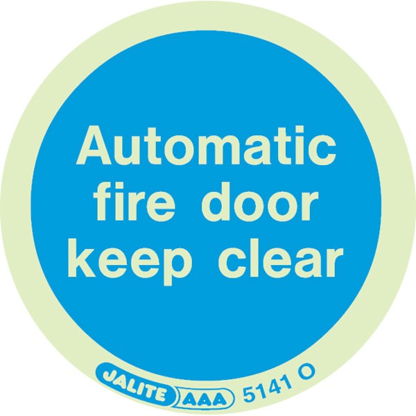Shop our Automatic Fire Door Keep Clear Pack of 10 5141