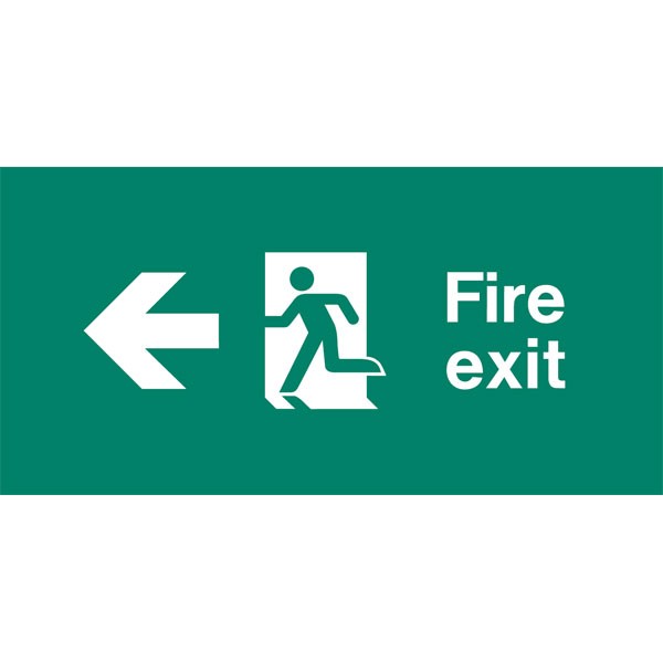 Shop our Emergency Light Legend Fire Exit Left Pack of 10 EL430