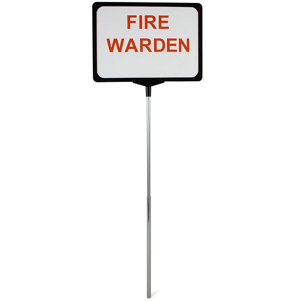 Shop our Telescopic Fire Warden Sign