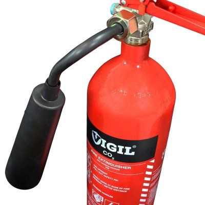 2kg CO2 Fire Extinguisher - Frost-Free Horn