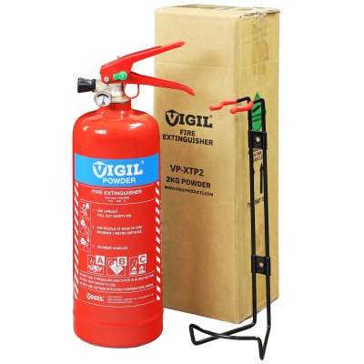 2kg Powder Fire Extinguisher - What's In The Box