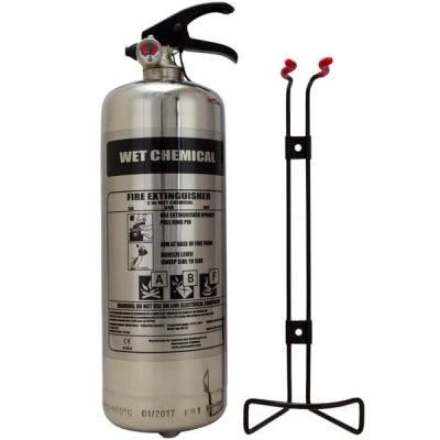 2 Litre Wet Chemical Chrome Extinguisher