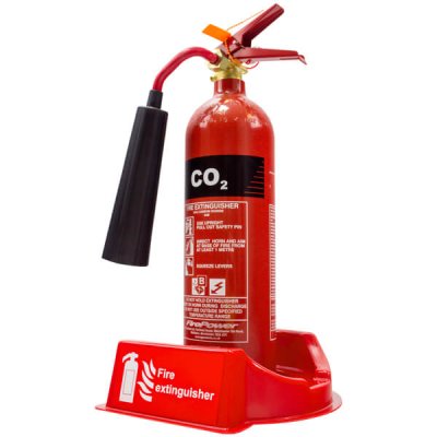 Fire extinguisher plinth 