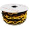 Plastic Barrier Chain Yellow and Black 25M