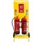 Yellow Construction Site Fire Safety Bundle with Call Point Site Alarm
