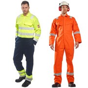 A popular choice for keeping workers safe, our hi-vis coveralls offer flame resistance with other features for dual hazard protection.