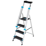 Shop our step ladder range, including work platforms, platform and swingback ladders that are packed full of handy safety features.
