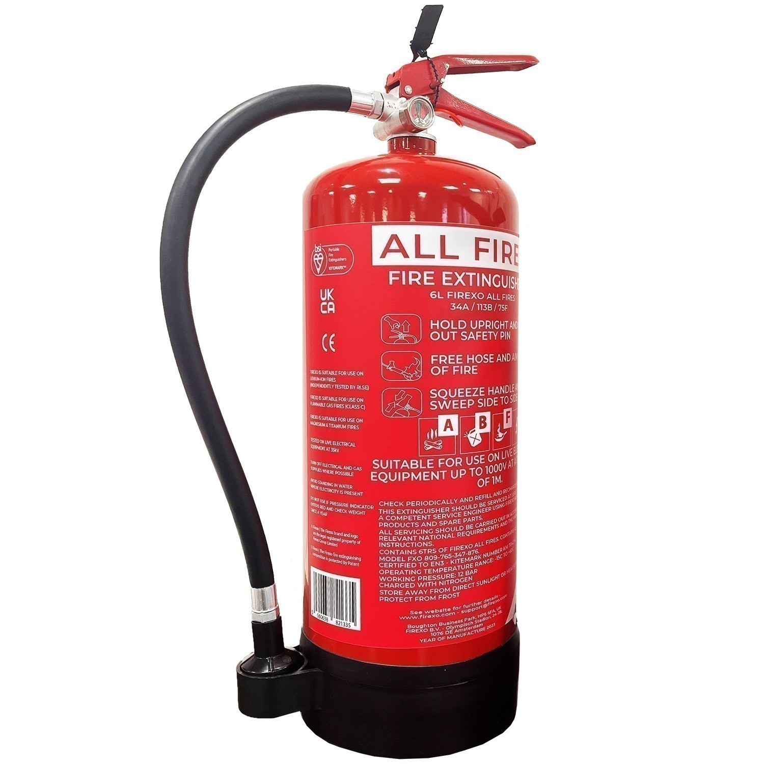 Firexo 6 litre All Fires Extinguisher
