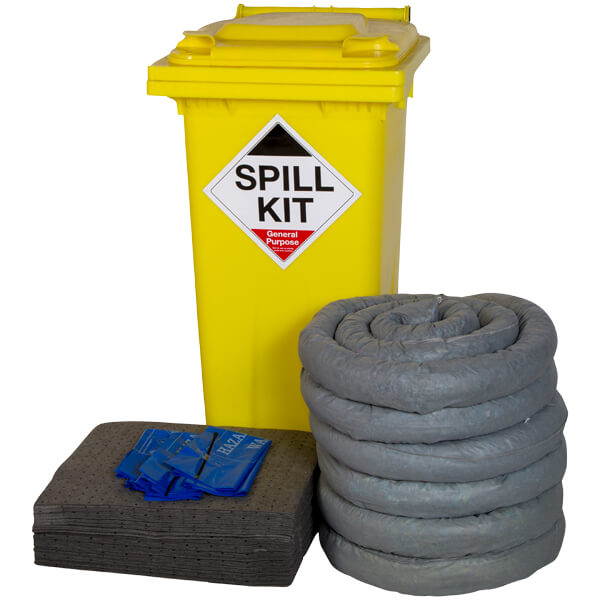 120 Litre Wheeled Spill Kit - General Purpose