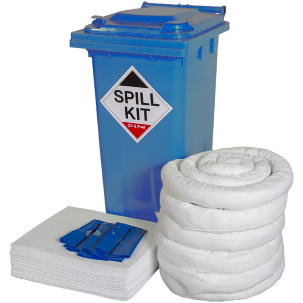 120 Litre Wheeled Spill Kit - Oil & Fuel