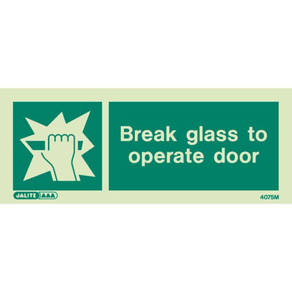 Shop our Break Glass To Operate 4075