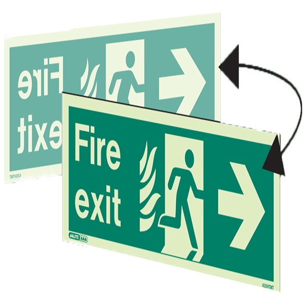 Shop our Hanging NHS Fire Exit Right 430HTMDS