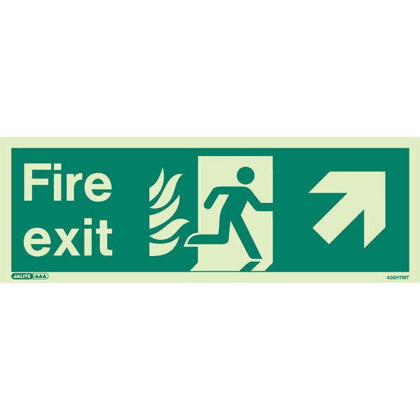 Shop our NHS Fire Exit Up Right 438HTM