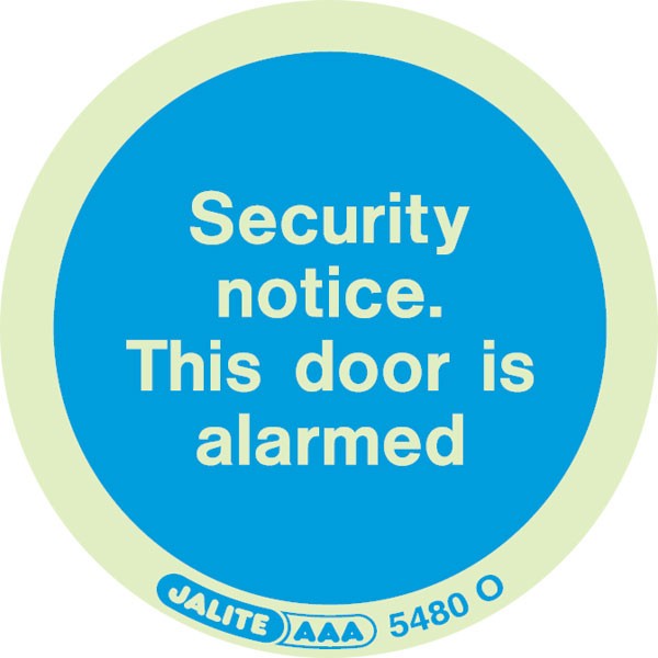 Shop our Security Notice Door Alarmed Pack of 10 5480