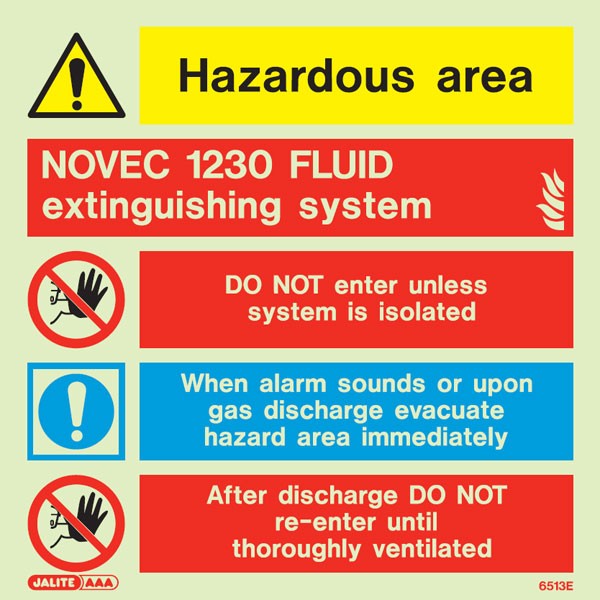 Shop our Novec 1230 Fluid Extinguishing System 6513