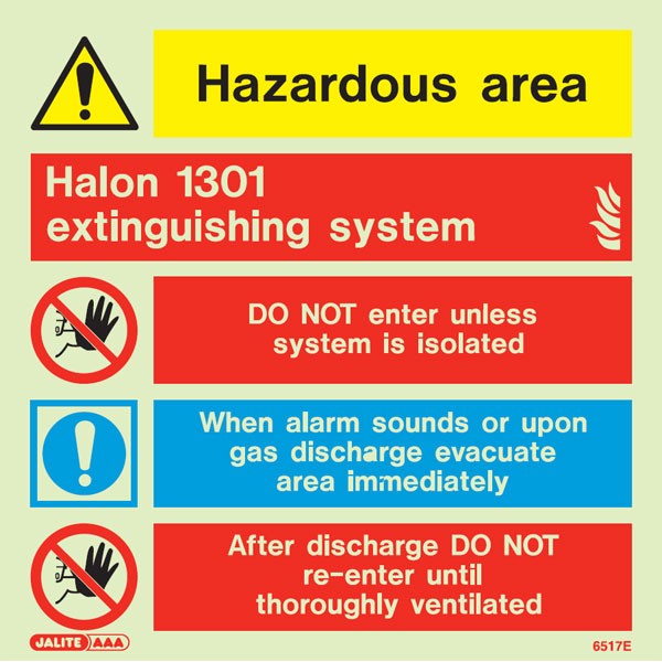 Shop our Halon 1301 Extinguishing System 6517