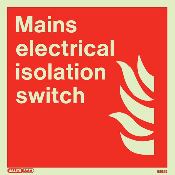 Shop our Mains Electrical Isolation Switch 6598
