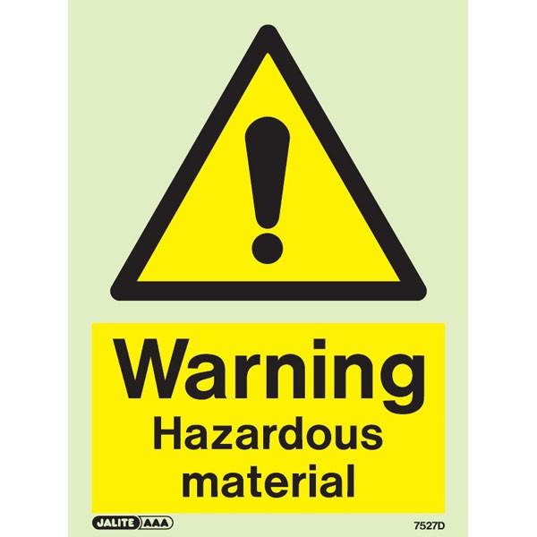 Shop our Warning Hazardous Material 7527