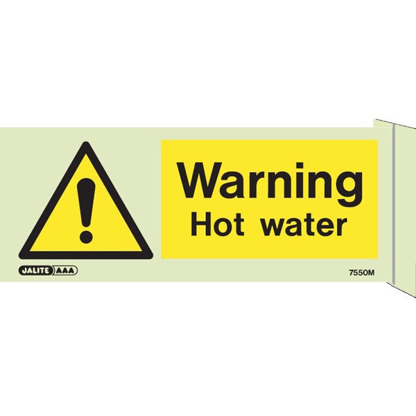 Shop our Wall Mount Warning Hot Water 7550