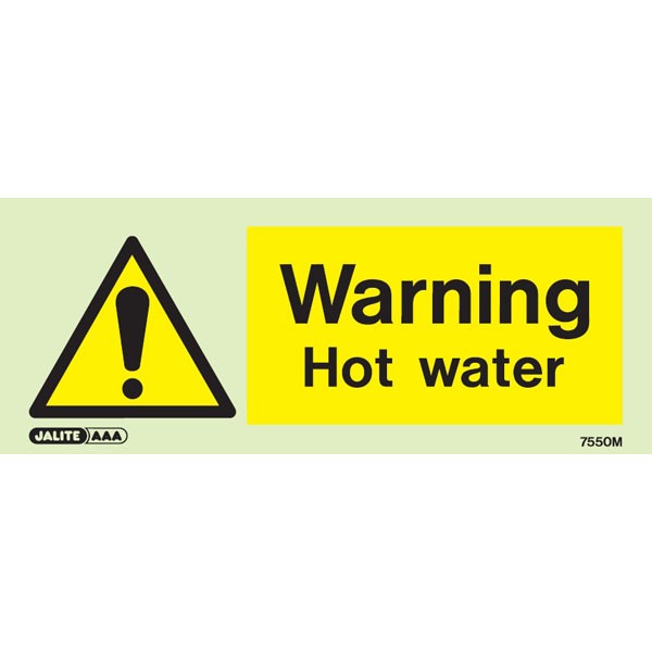 Shop our Warning Hot Water 7550