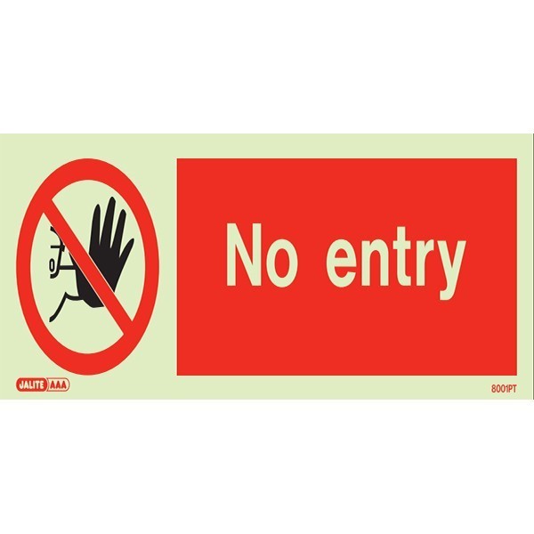 No Entry 8001