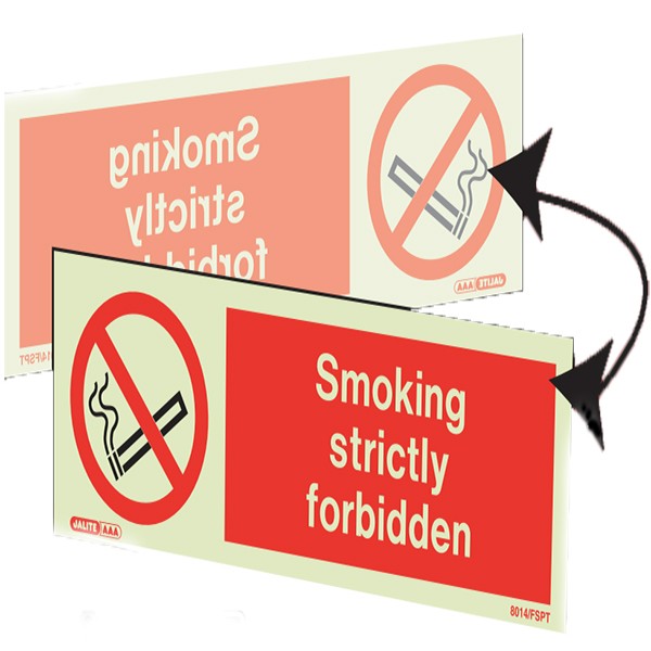 Shop our Hanging Smoking Strictly Forbidden 8014DS