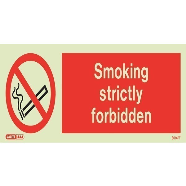 Smoking Strictly Forbidden 8014