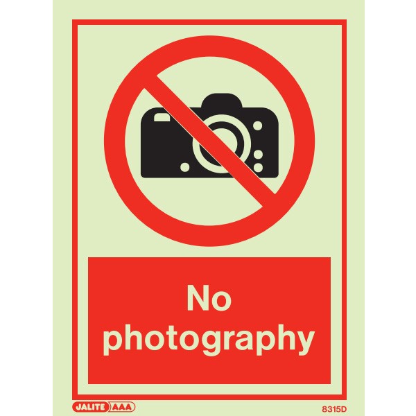 No Photography 8315
