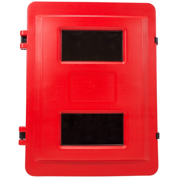 Double fire extinguisher box 