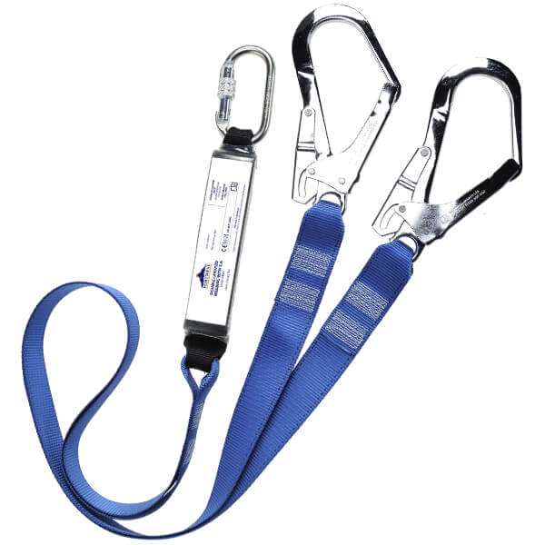 Double Lanyard with Shock Absorber