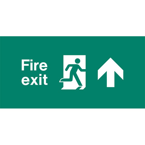 Shop our Emergency Light Legend Fire Exit Up Pack of 10 EL436