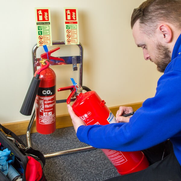 On Site Fire Extinguisher Commissioning