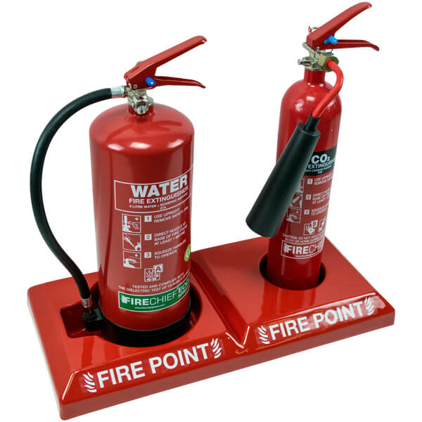 Double Extinguisher Fire Point