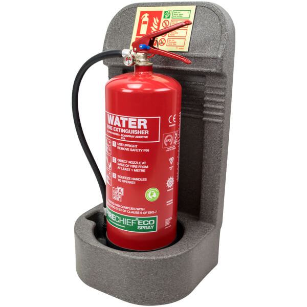 Grey Single Fire Extinguisher Stand