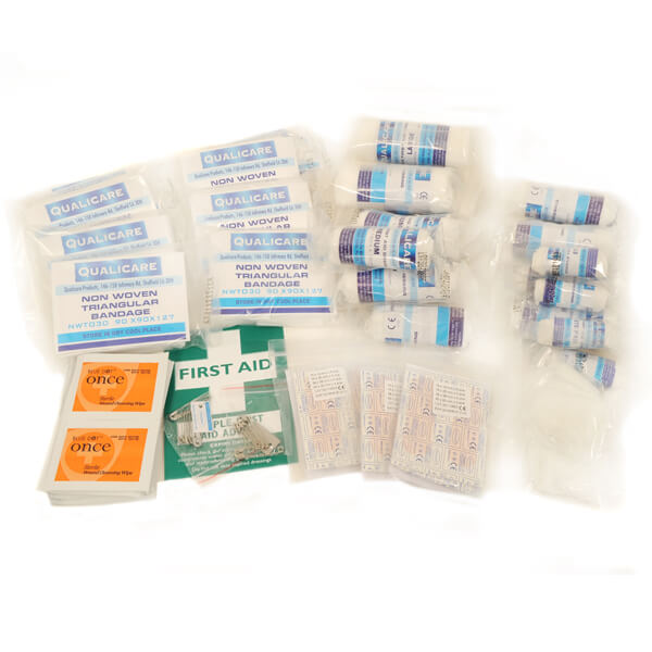 HSE Workplace First Aid Kit - Large - 1-50 Person - Contents