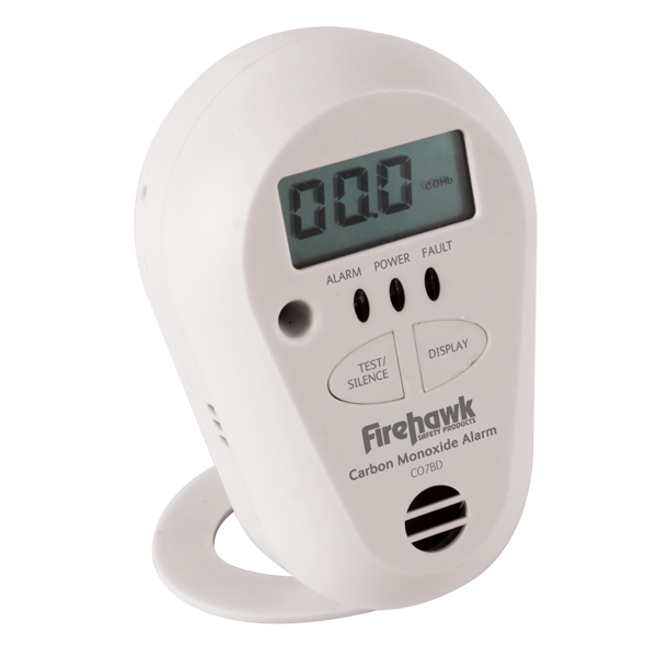 Portable Carbon Monoxide Alarm with Digital Display