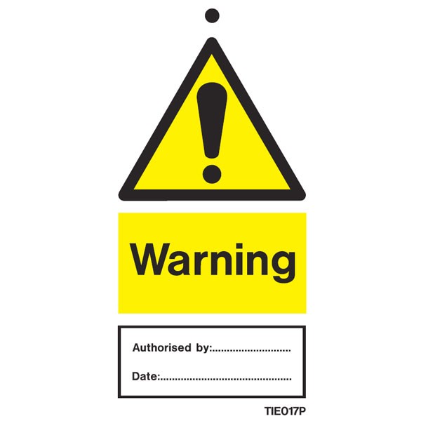 Shop our Warning Labels Pack of 10 TIE017