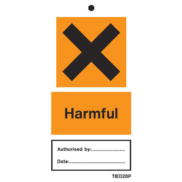 Shop our Harmful Labels Pack of 10 TIE028