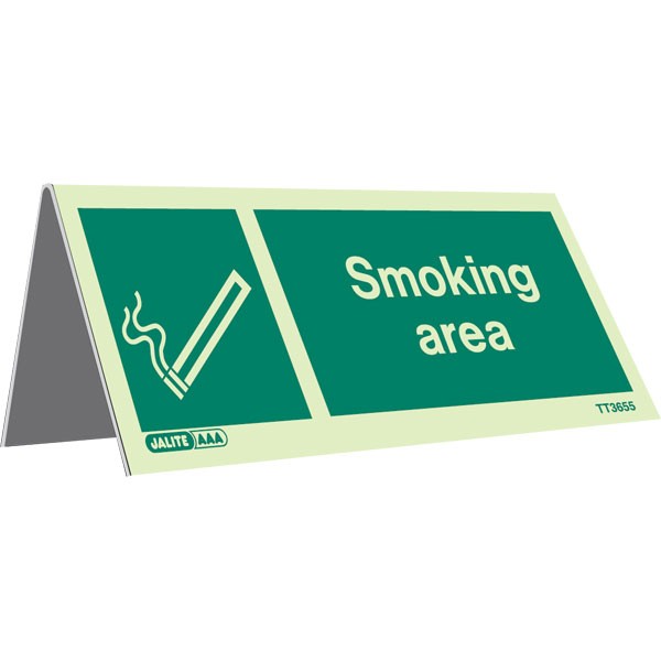 Shop our Tabletop Smoking Area Pack of 5 TT3655