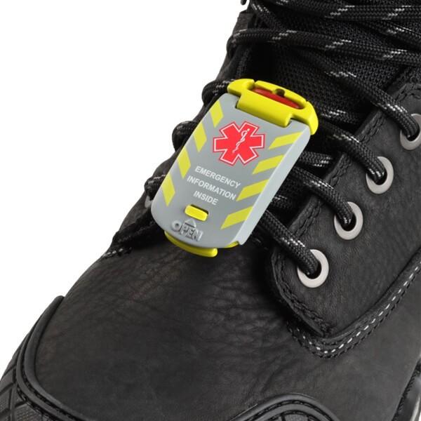 Universal Worker ID Emergency Tag - Boots