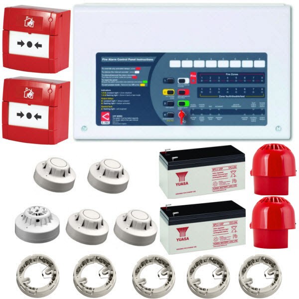 Shop our 4 Zone C-tec Fire Alarm Kit
