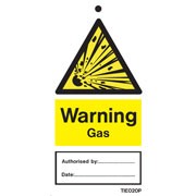 Shop our Warning Gas Labels Pack of 10 TIE020