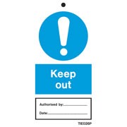 Shop our Keep Out Labels Pack of 10 TIE026