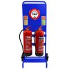Blue Construction Site Fire Safety Bundle with Rotary Bell