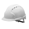 white jsp evo2 safety helmet slip-ratchet