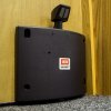 Union Wireless Fire Door Holder Black - In Situ
