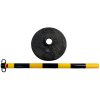 JSP Barrier Posts & Bases Kit Black and Yellow Construction