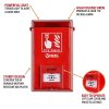 Vigil Temporary Fire Alarm with Call Point Features